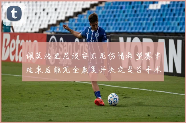 佩莱格里尼谈安东尼伤情希望赛季结束后能完全康复并决定是否手术